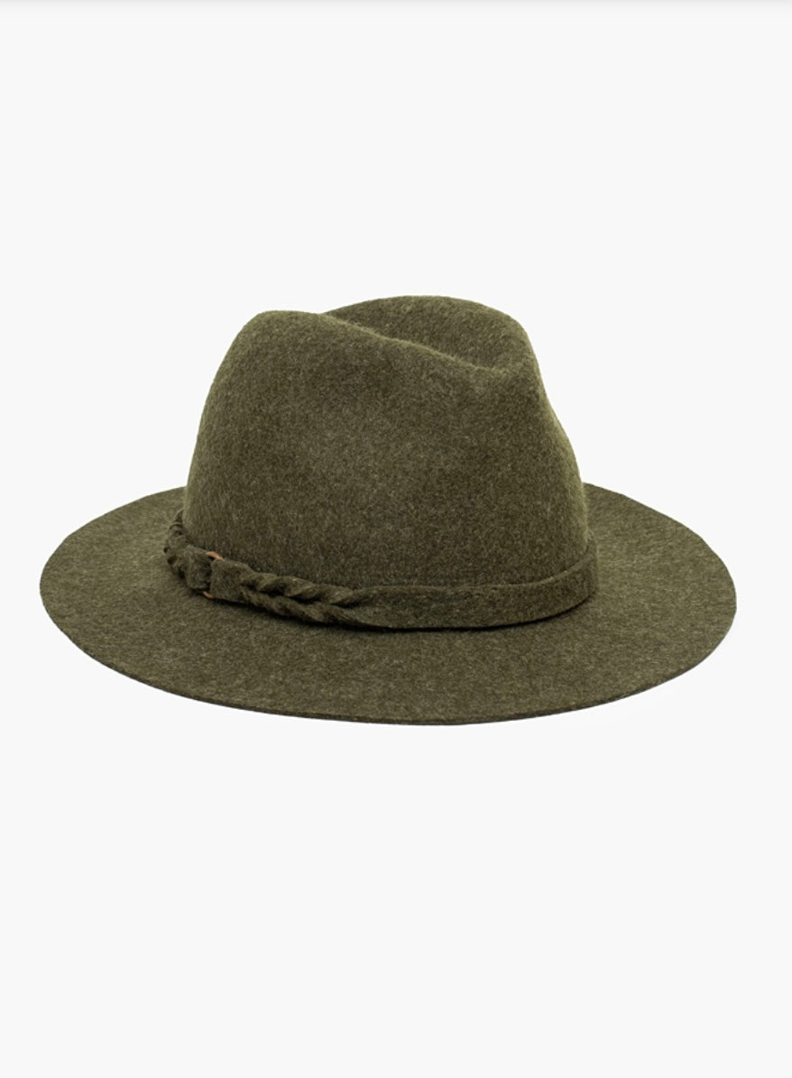 Jackson Fedora - Moss