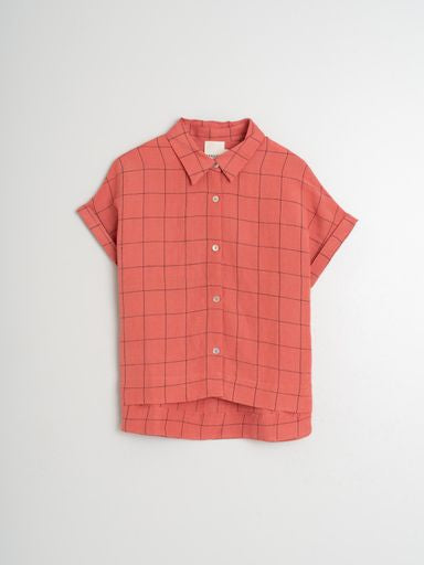 Windowpane Check Shirt - Sandra