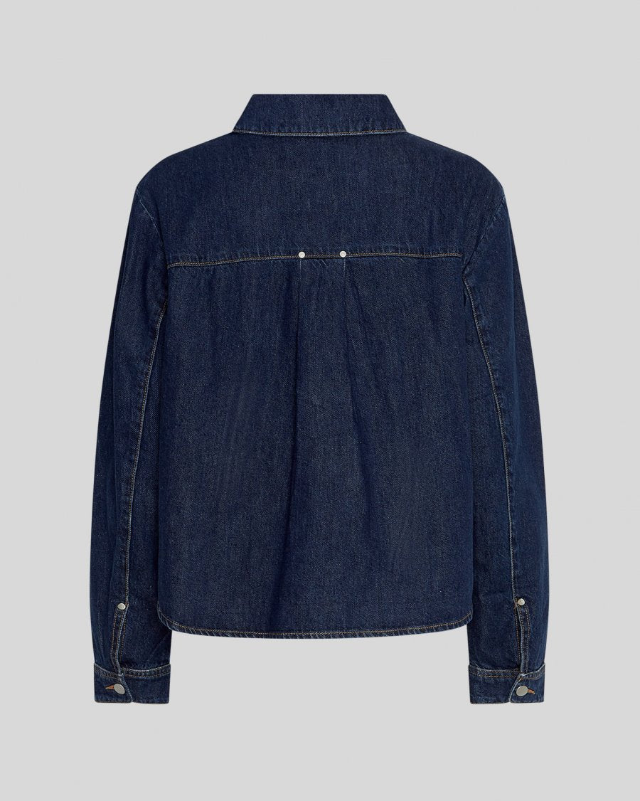 Adna Elena Shirt - Dark Blue Wash