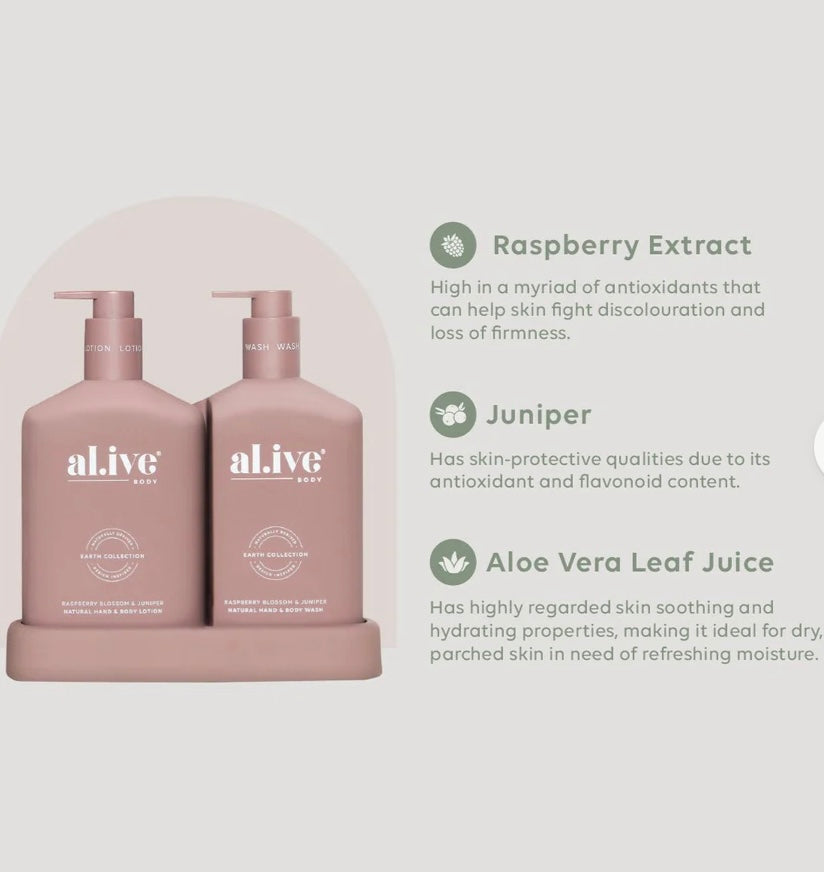 Wash & Lotion Duo - Rasberry Blossom & Juniper Duo