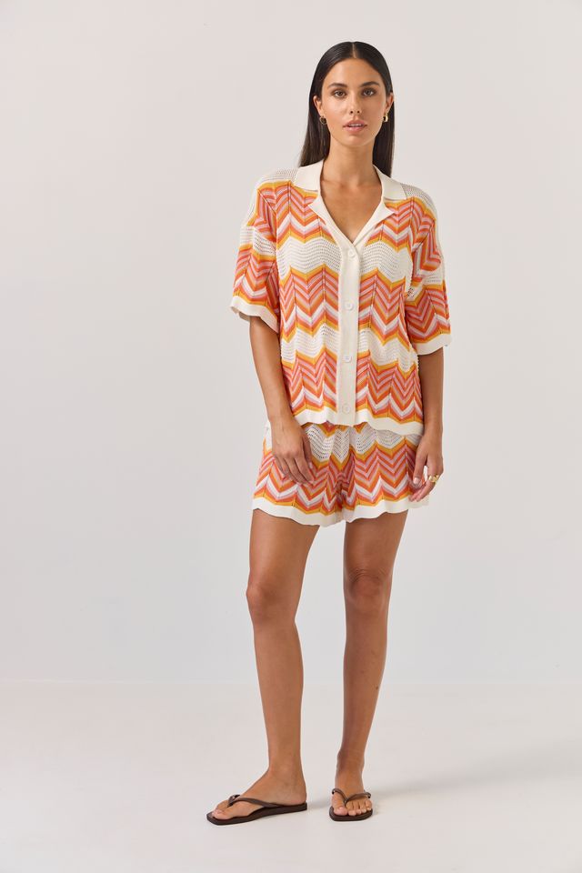 Revere Top - Chevron