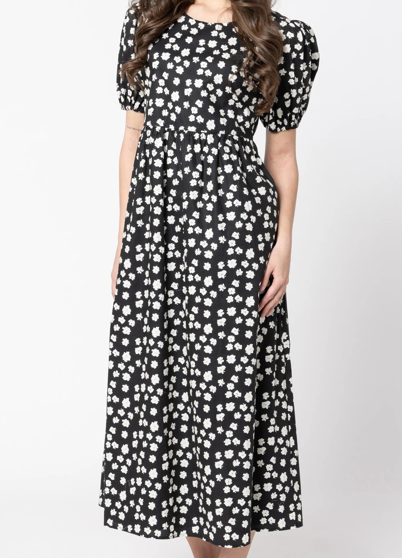Charlotte Dress - Daisy Lime