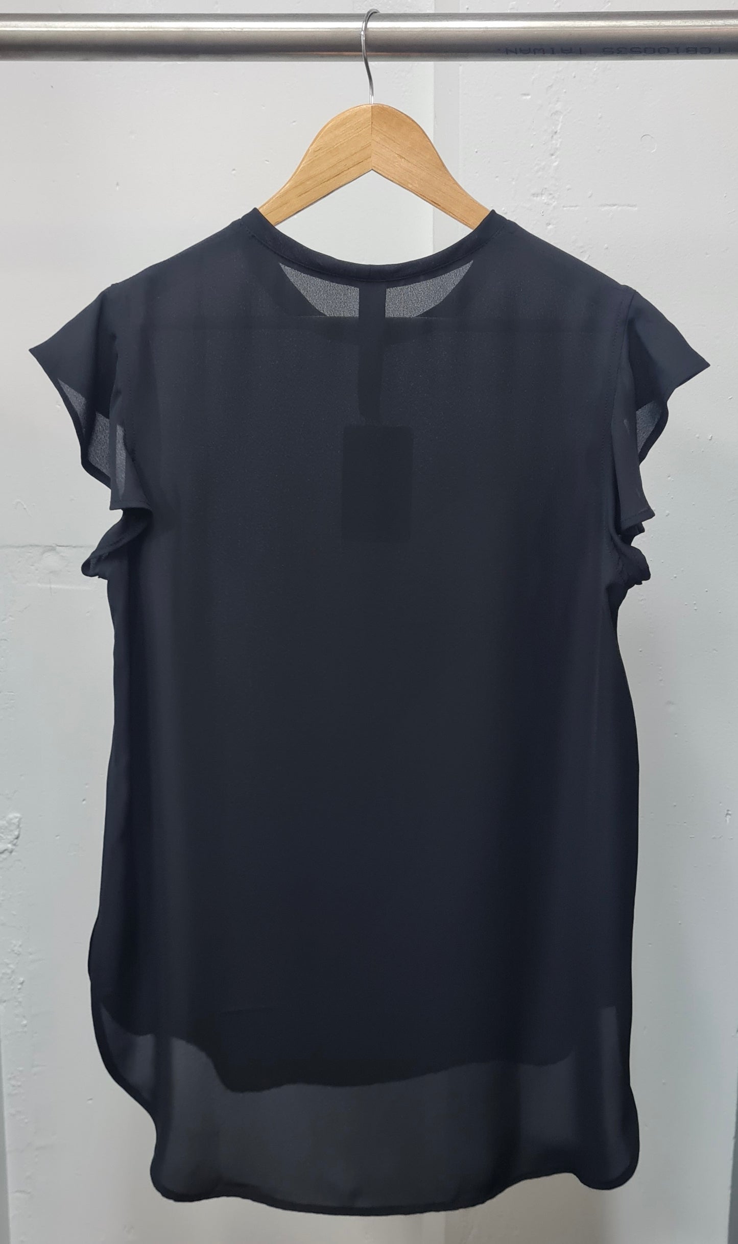 GOLDEN Flute Top - Black