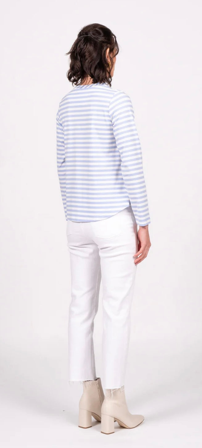 Emilia Top - Periwinkle Blue