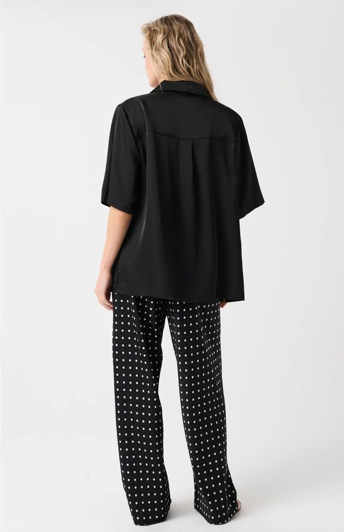 Sable Shirt - Black/Gold