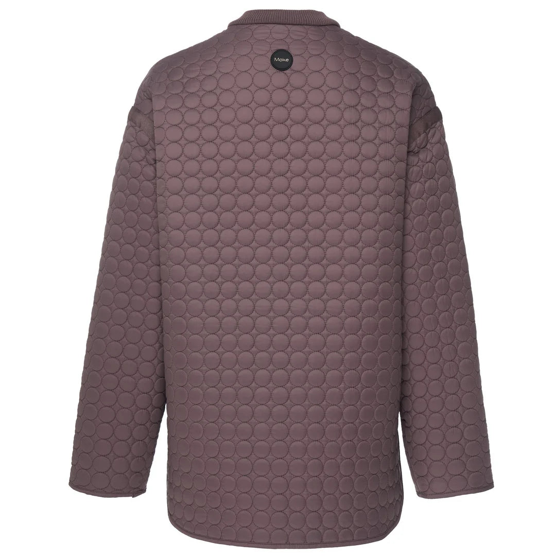 Tilly Women’s Quilt Bomber - Cocoa Powder