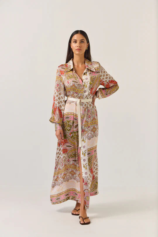 Mala Dress - Sunset Paisley