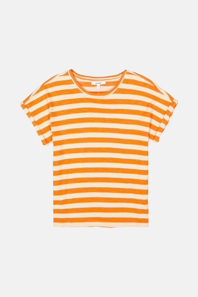Tangerine Stripe Tee