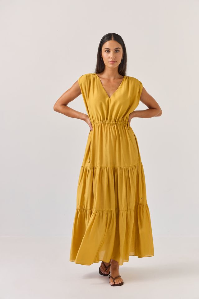Agni Dress - Marigold
