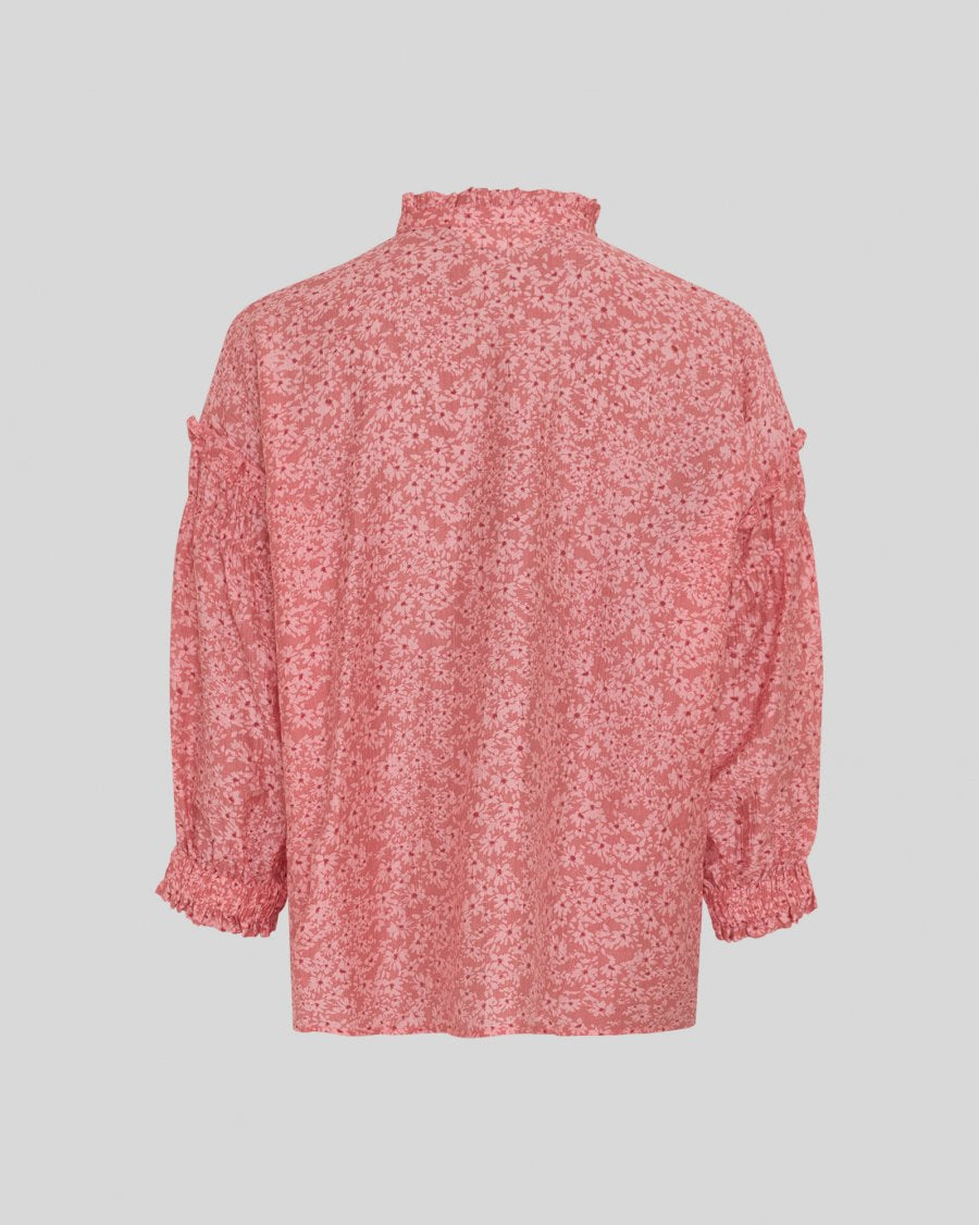 Seraphina Shirt - Faded Rose Flower
