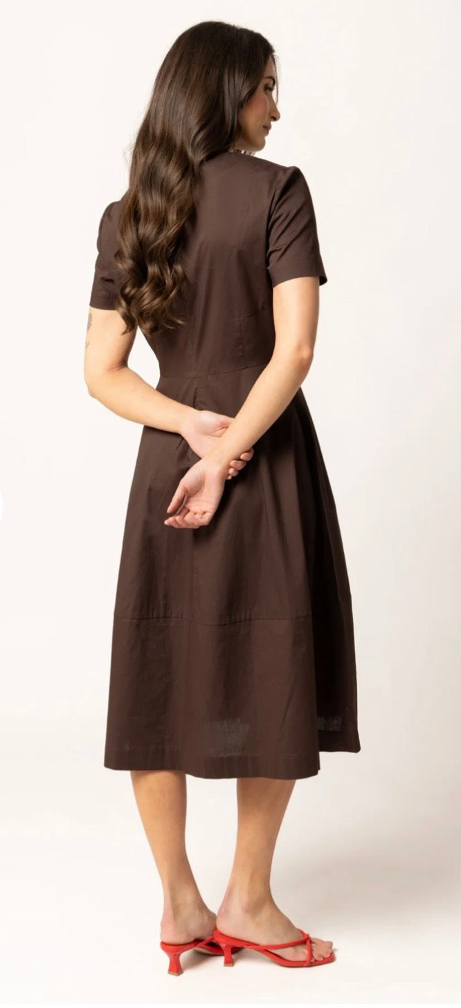 Vogue Dress - Cacao