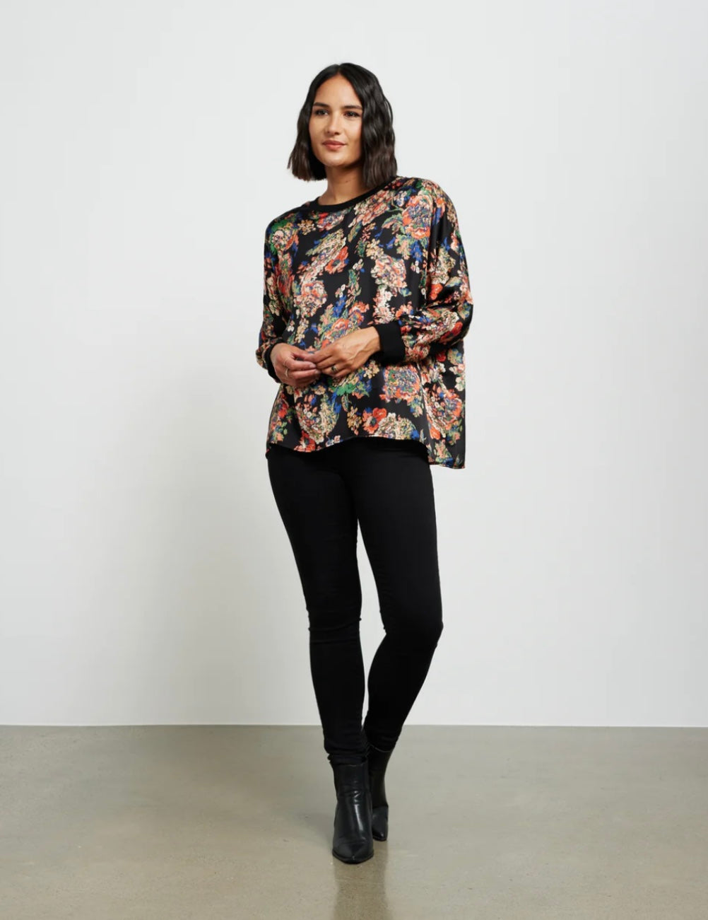Willow Top - Majorca Print