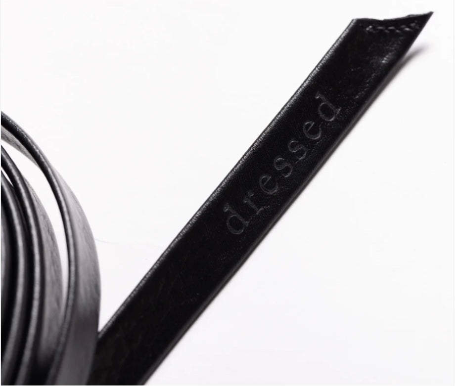 Leather Belt - Black