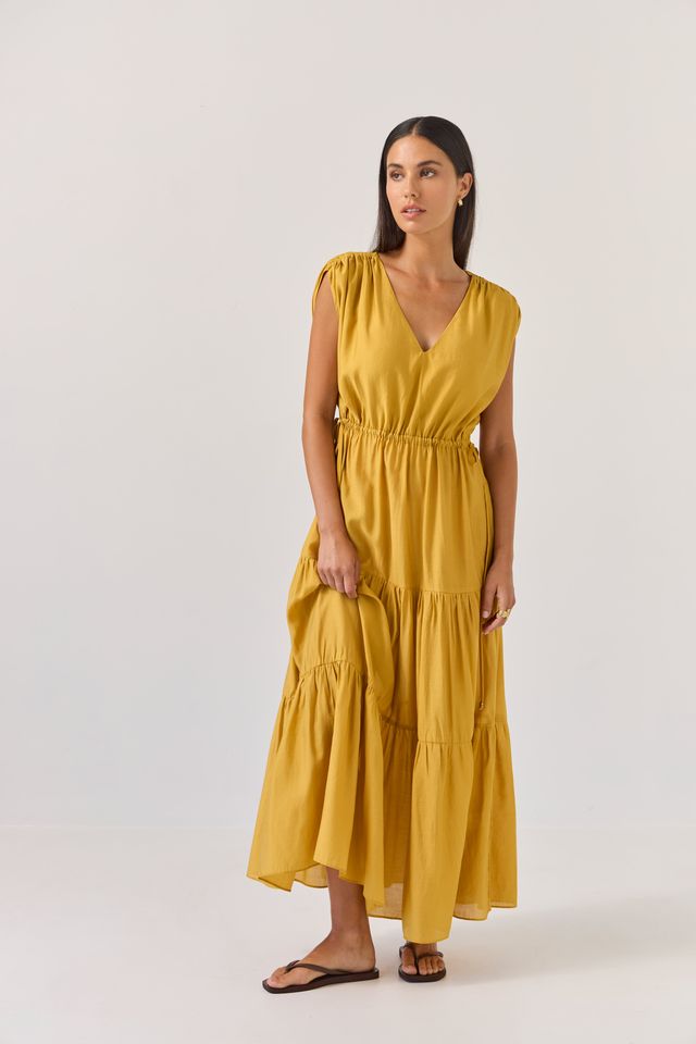 Agni Dress - Marigold