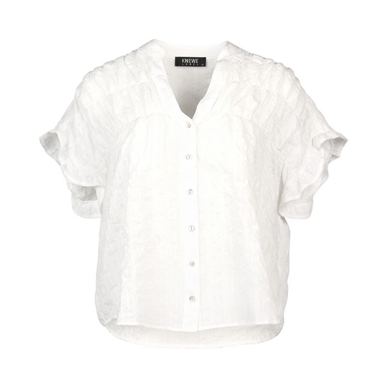 Addison Top - White Check
