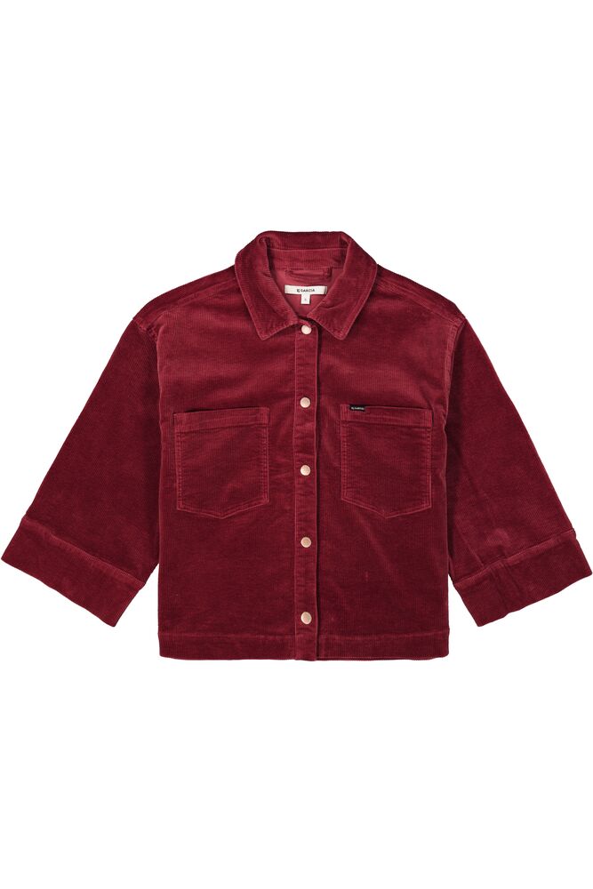 Cord Jacket - Scarlet Oak