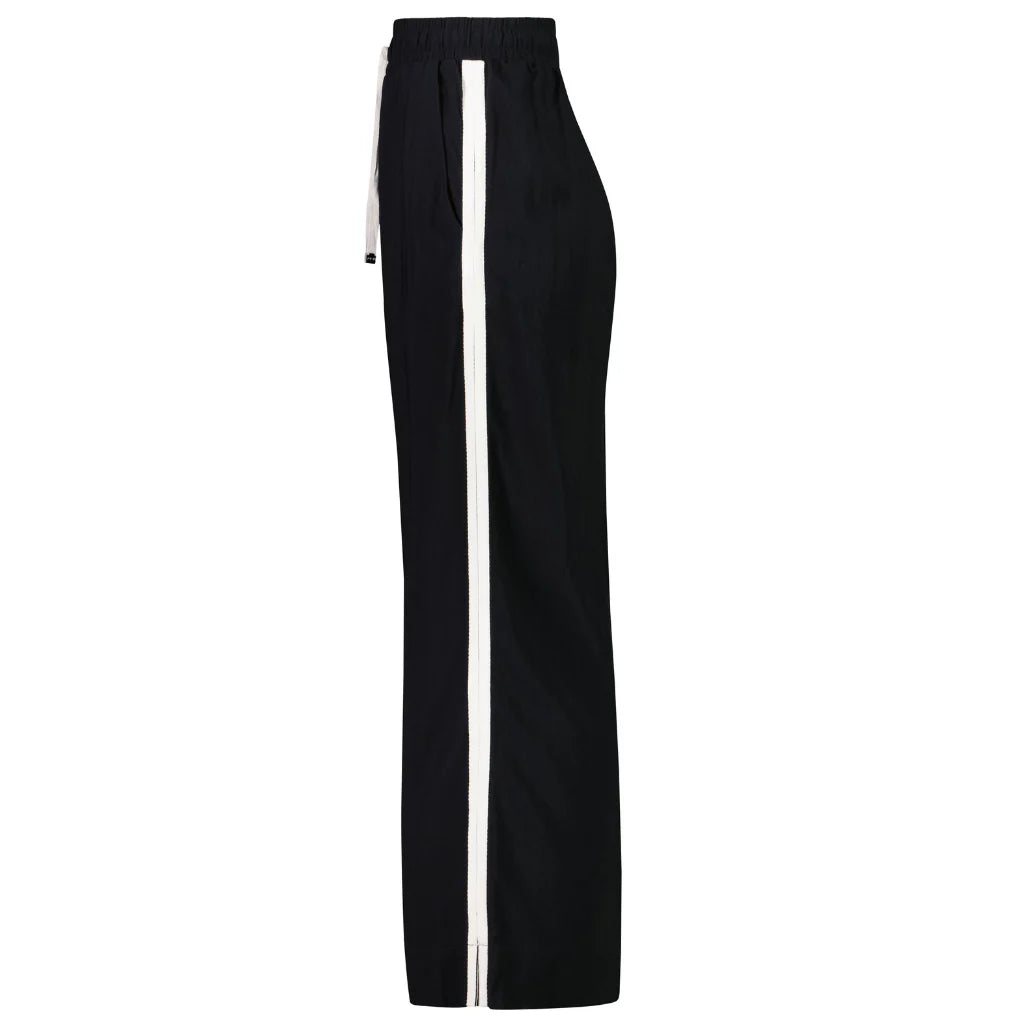 Indiana Pants - Black/White Stripe