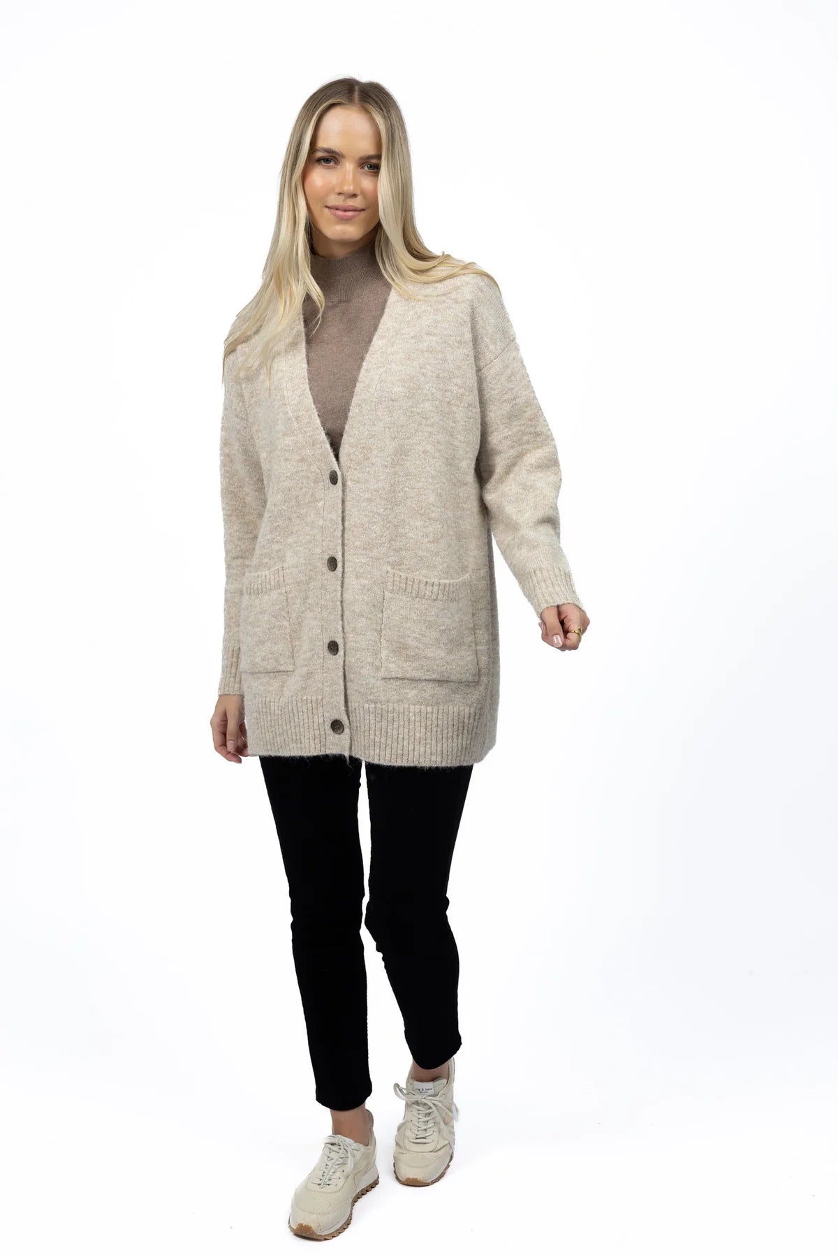 Latitude Cardi - Oatmeal