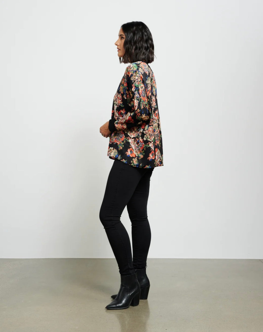 Willow Top - Majorca Print