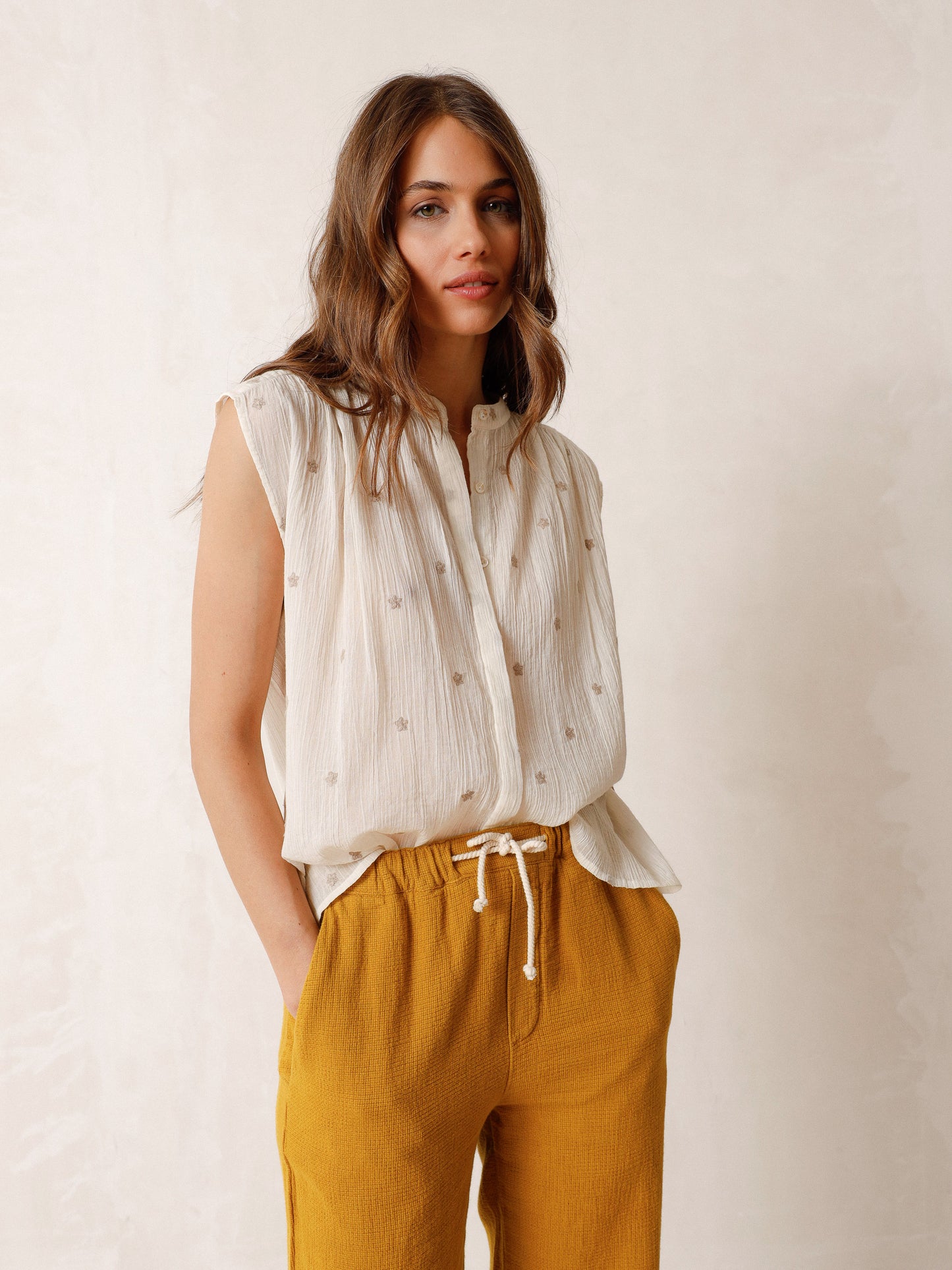 Star Print Top