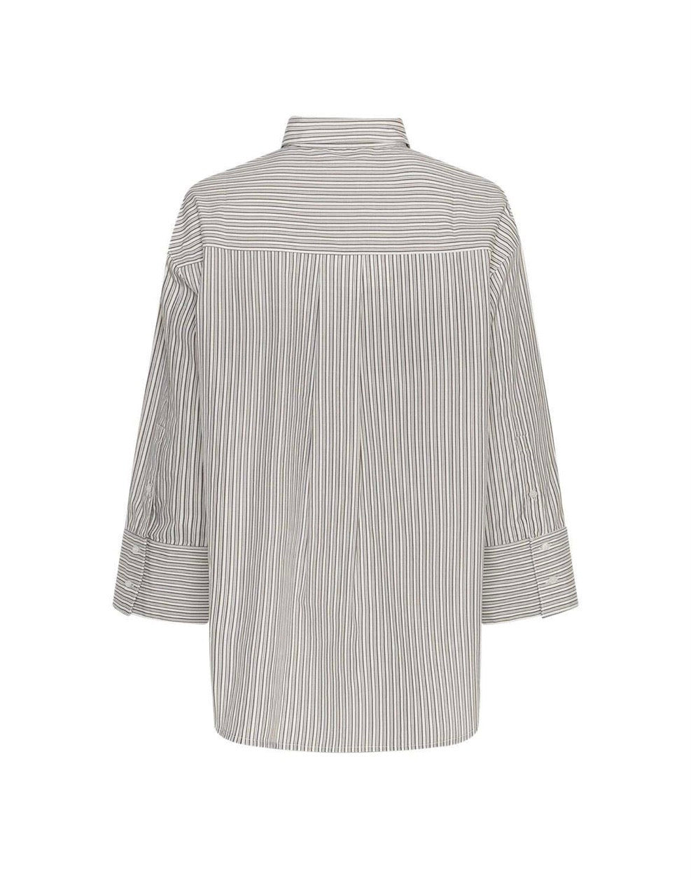 Rabea Zenika Shirt - Egret Trail Stripe