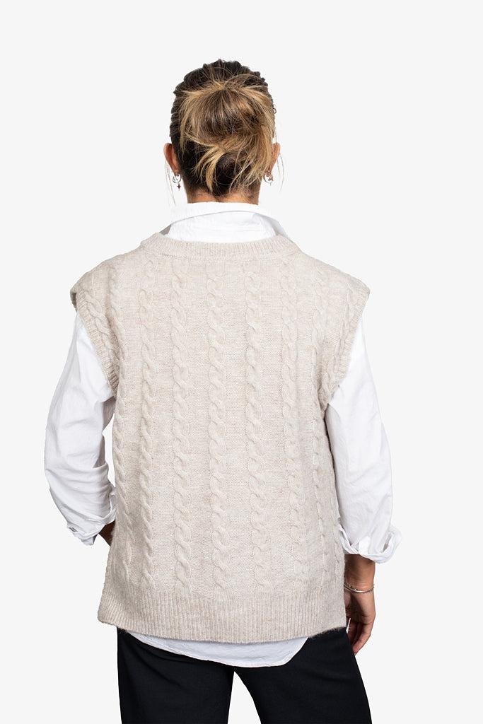 Heritage Vest - Oat