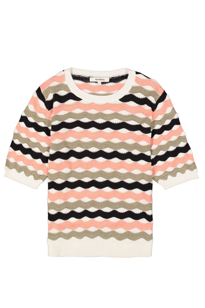 Patterned Knit - Whitecap