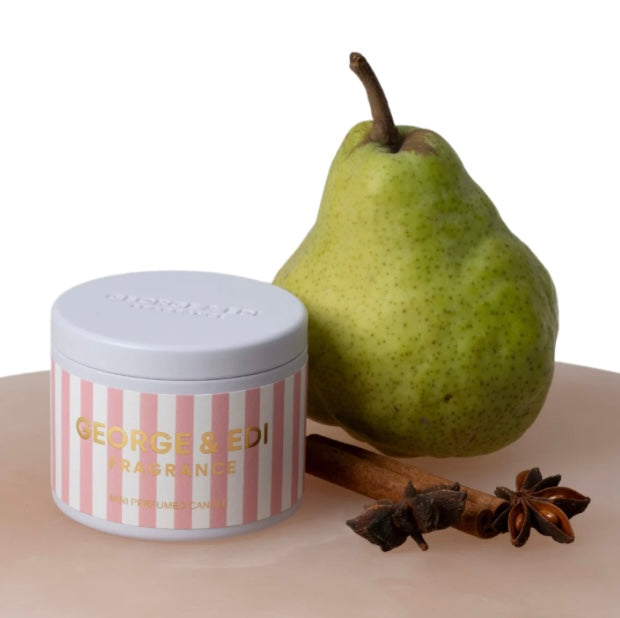 George & Edi - Mini Candle In A Tin - French Pear