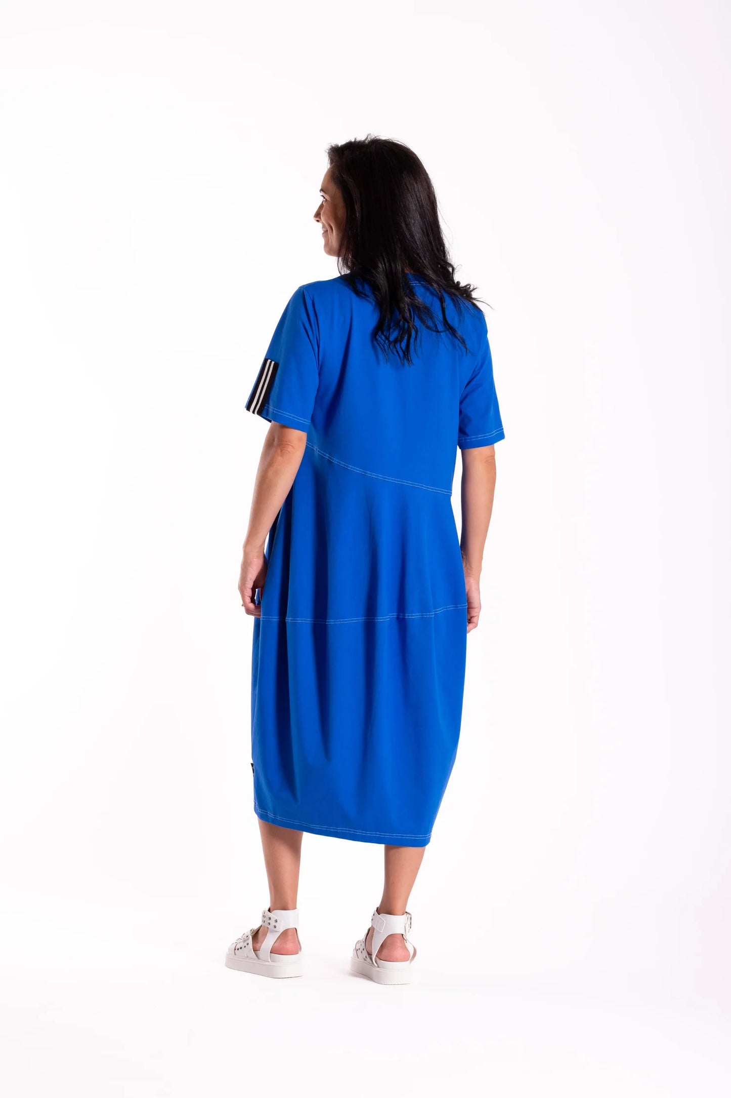 Chelsie Dress - Cobalt