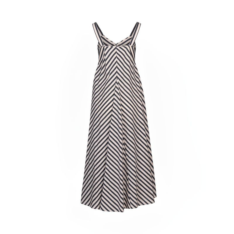 Gala Dress - Black/Ecru