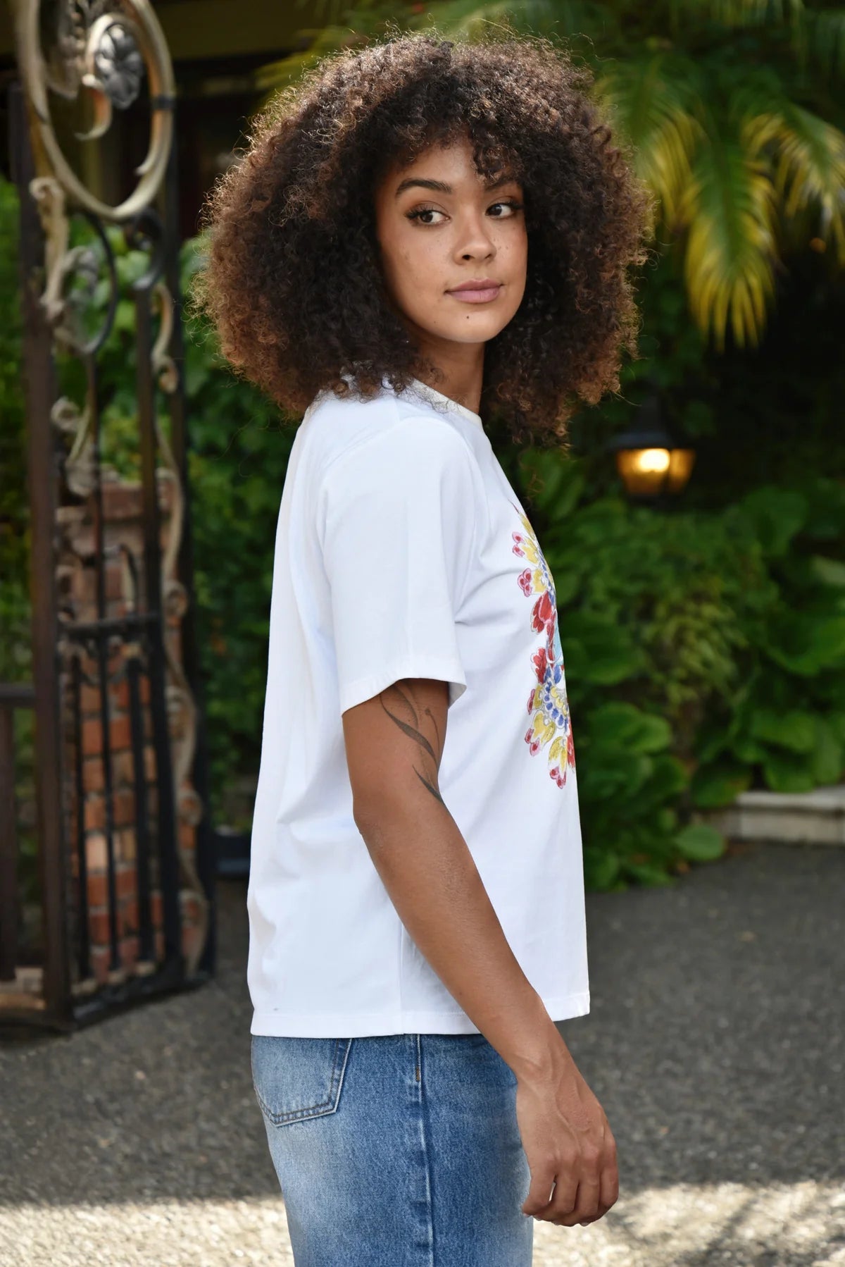 In Bloom T-Shirt - White