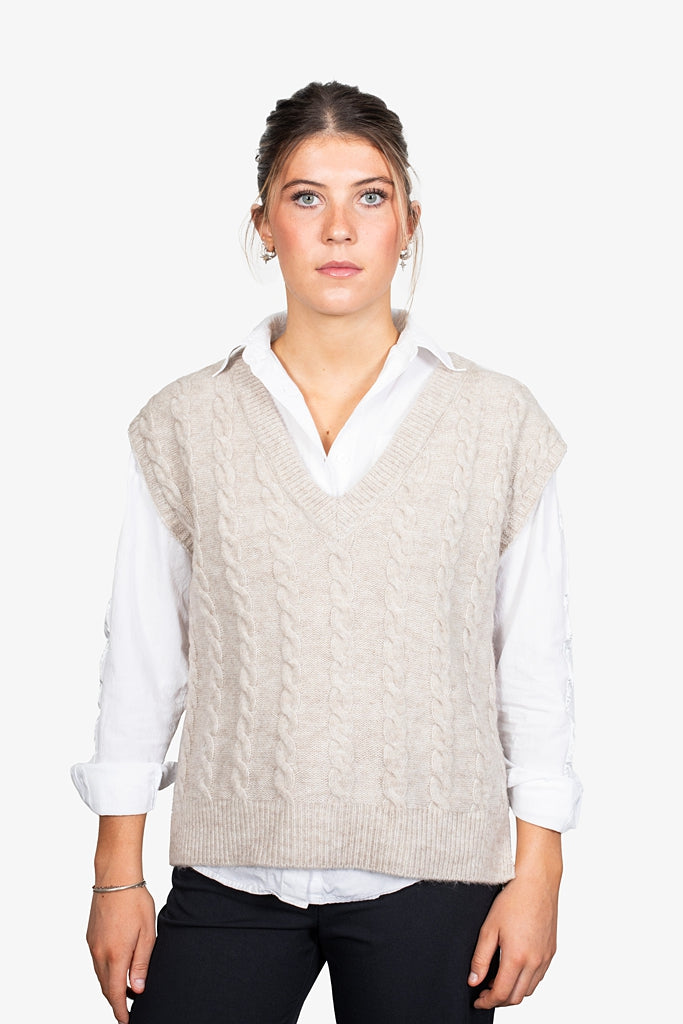Heritage Vest - Oat