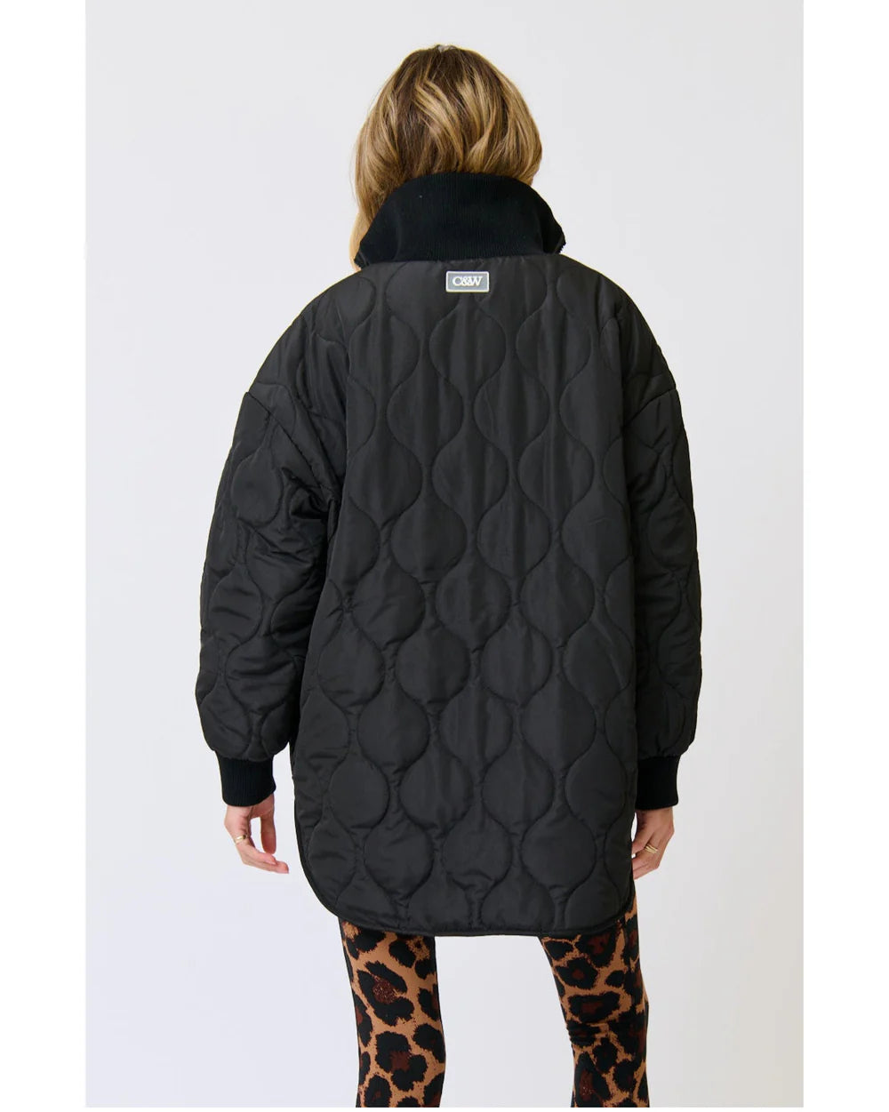 Bridie Jacket - Black/Cream