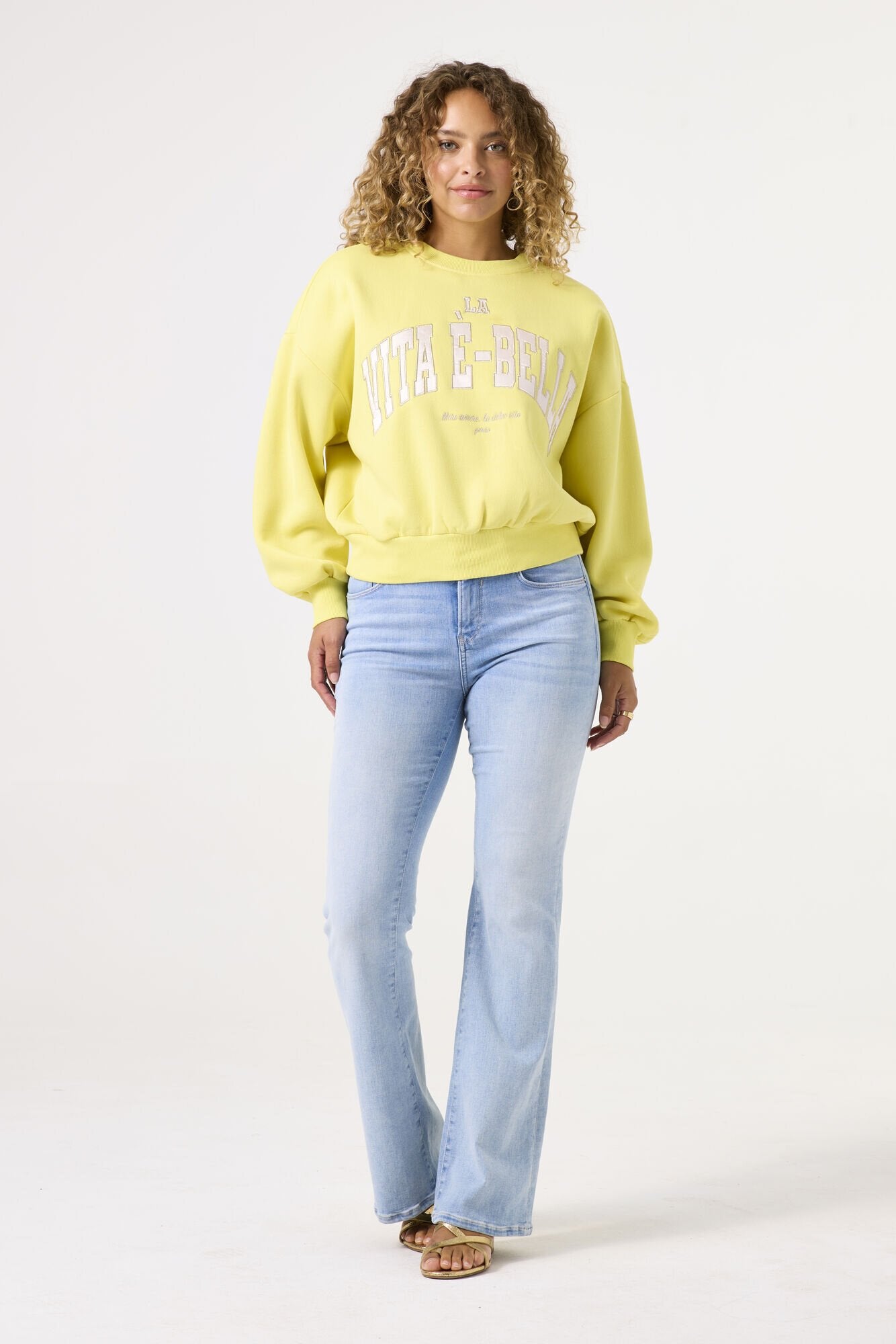 Garcia Sweatshirt - Fresh Yellow