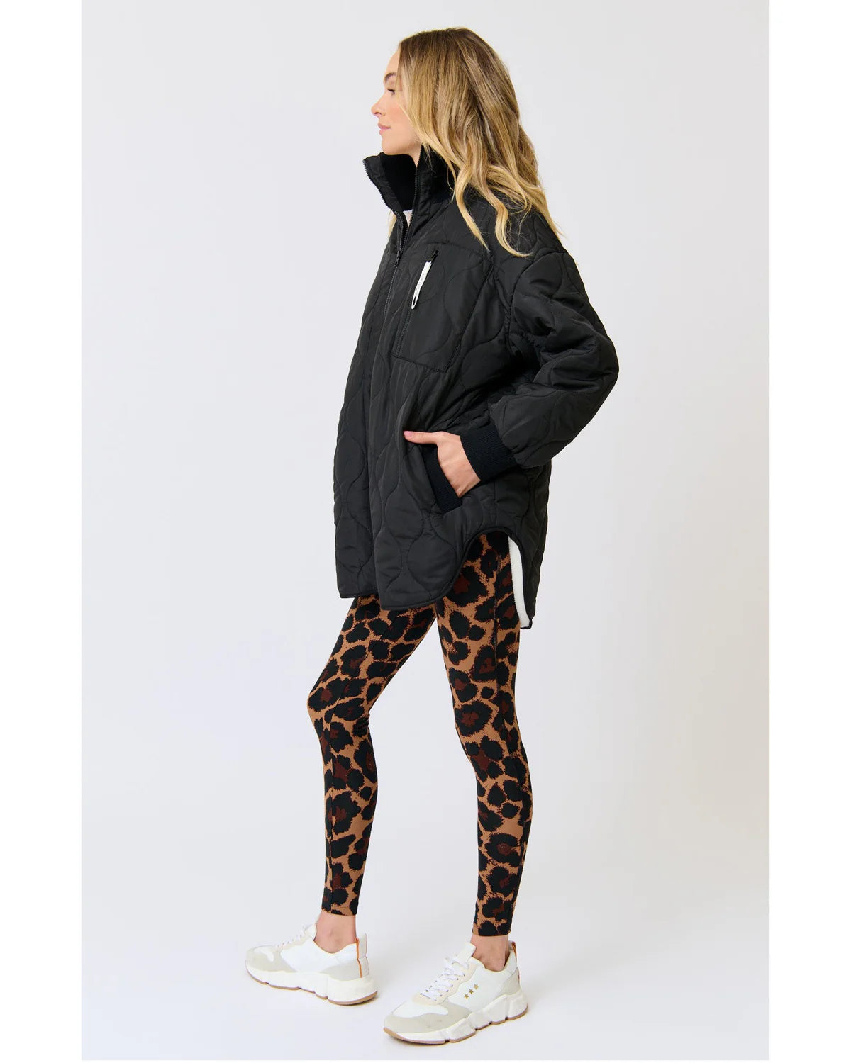 Bridie Jacket - Black/Cream