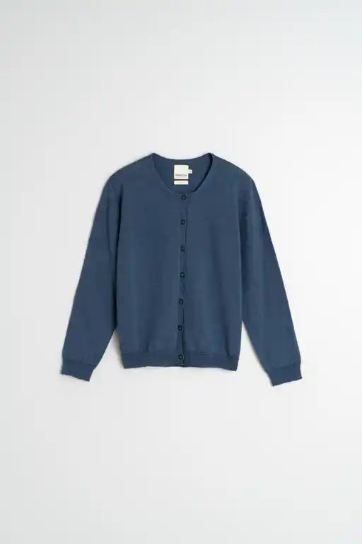 Knitted Cardigan - Indigo