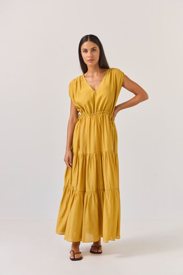 Agni Dress - Marigold