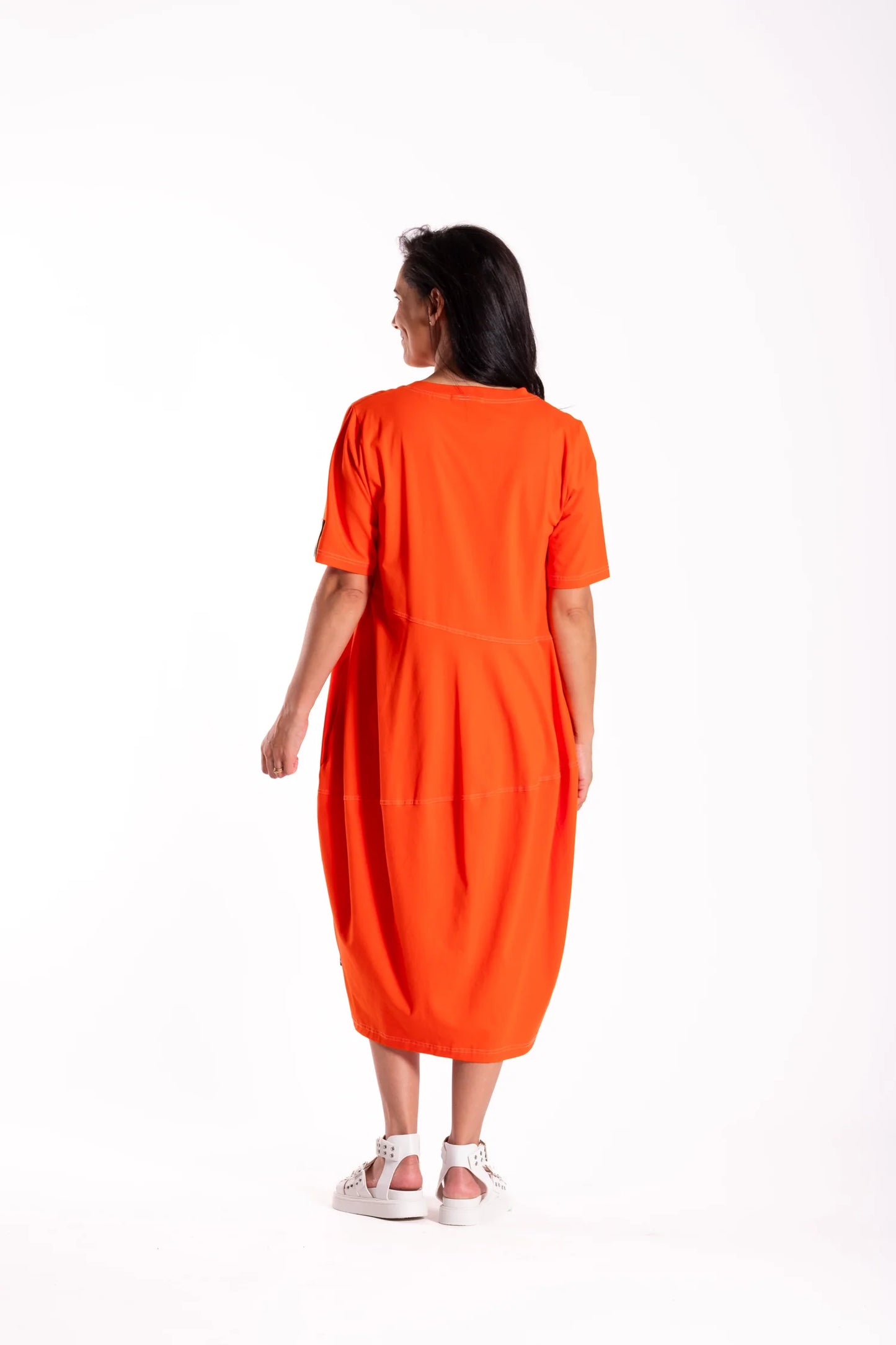 Chelsie Dress - Orange