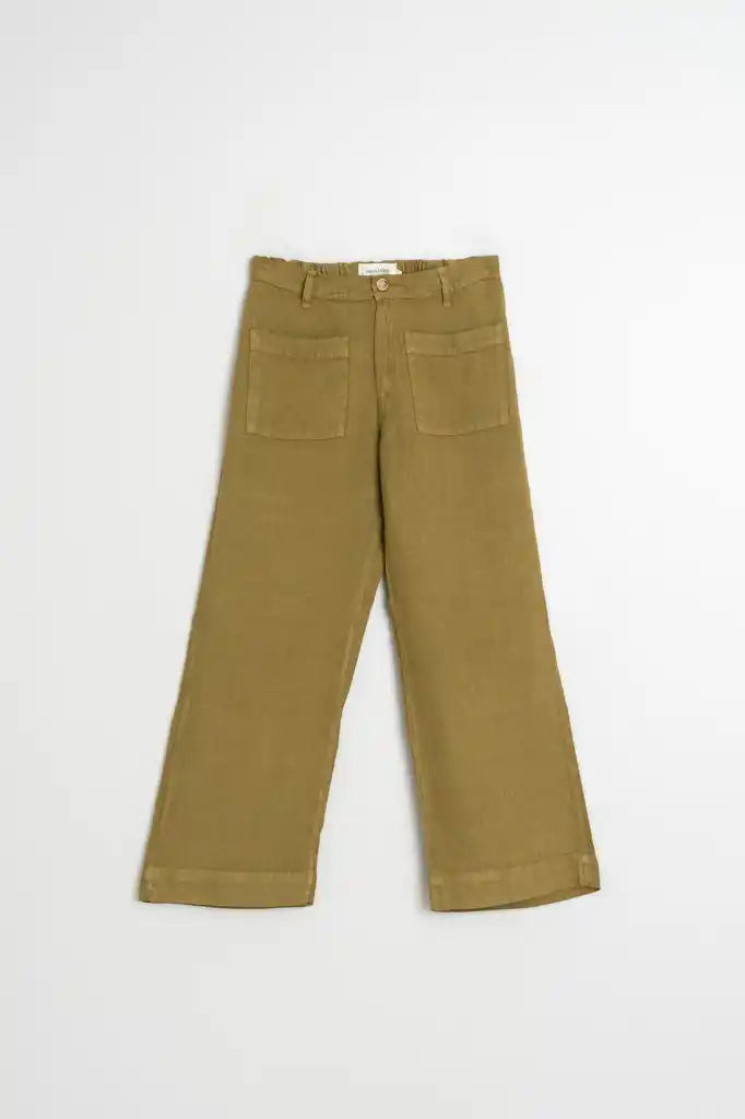 Linen Pants - Khaki