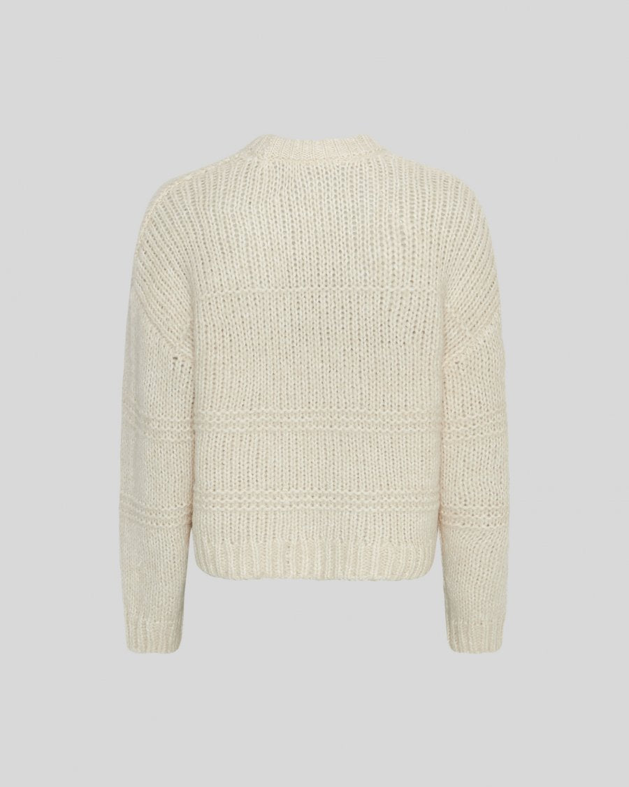 Leilani Heidi Cardigan - Oatmeal Melange