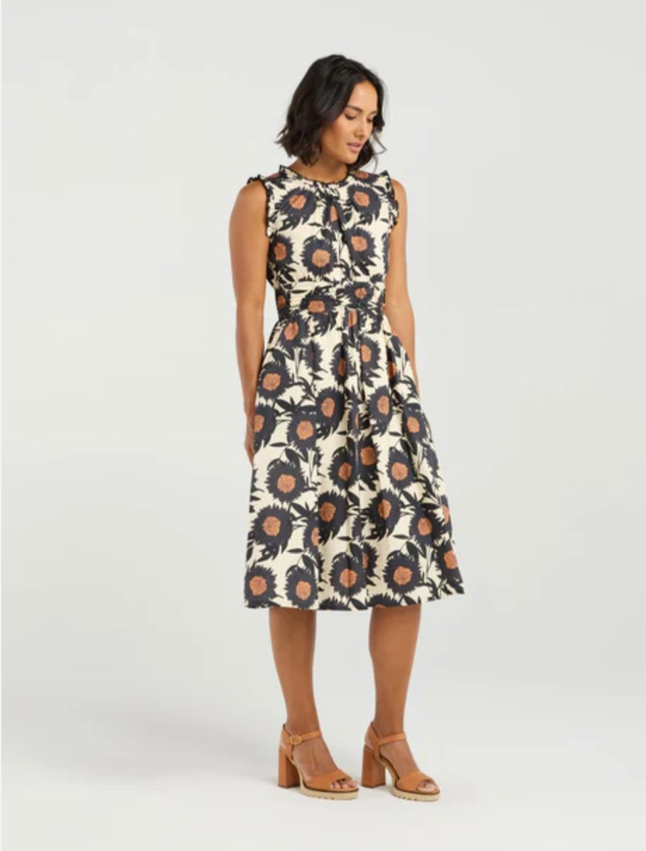Jackie Dress - Clementine Bloom