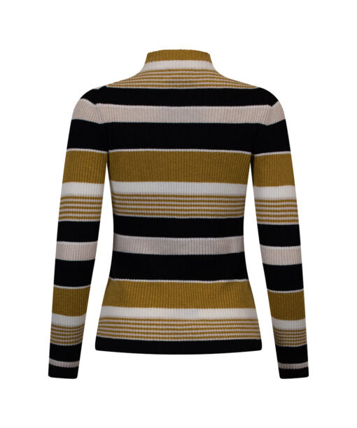 Getaway Stripe Rib - Mustard Multi