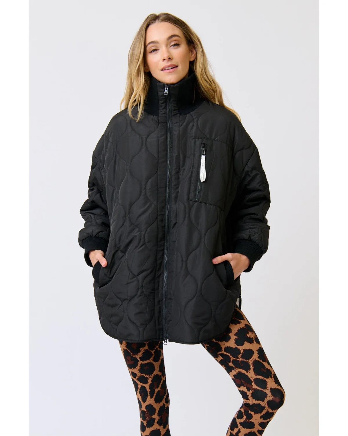 Bridie Jacket - Black/Cream