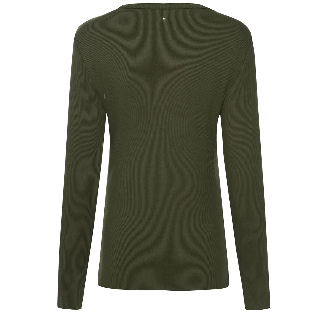 Lina Women’s Long Sleeve Rib Knit - Bonsai