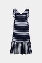 Venus Dress - Navy Stripe