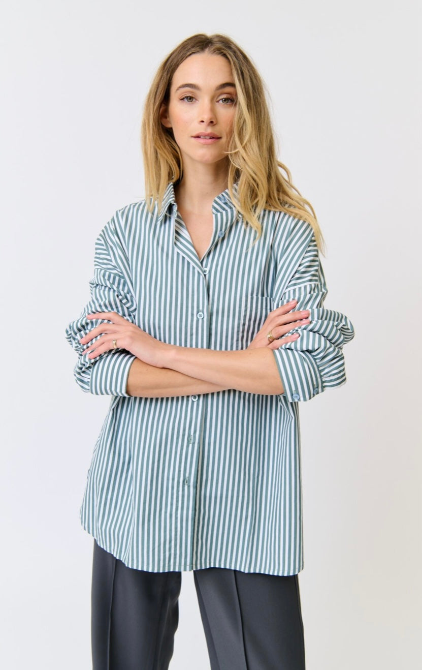 Adalyn Shirt - Alpine Mist