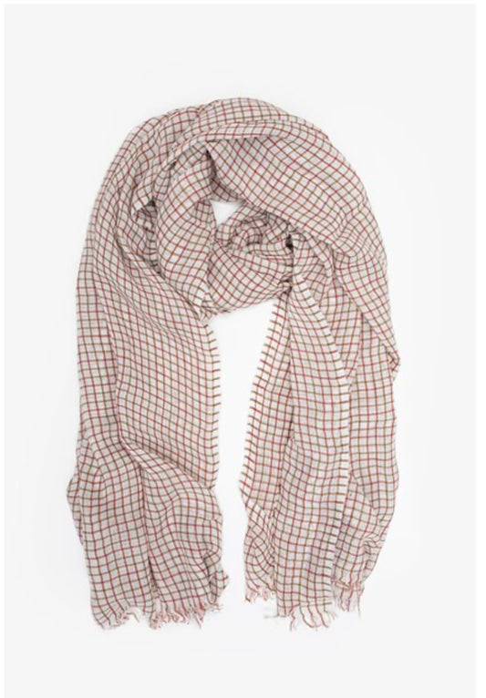 Tattersall Check Scarf