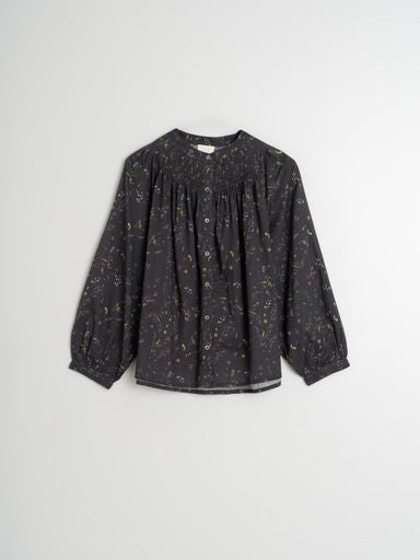 Wild Flower Print Blouse