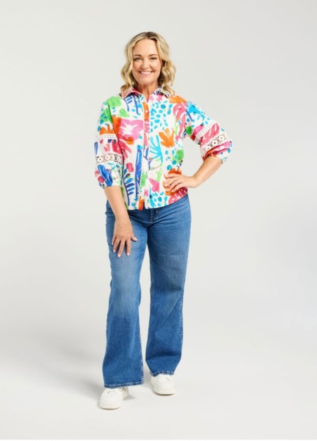 Arabella Shirt - Colour Pop