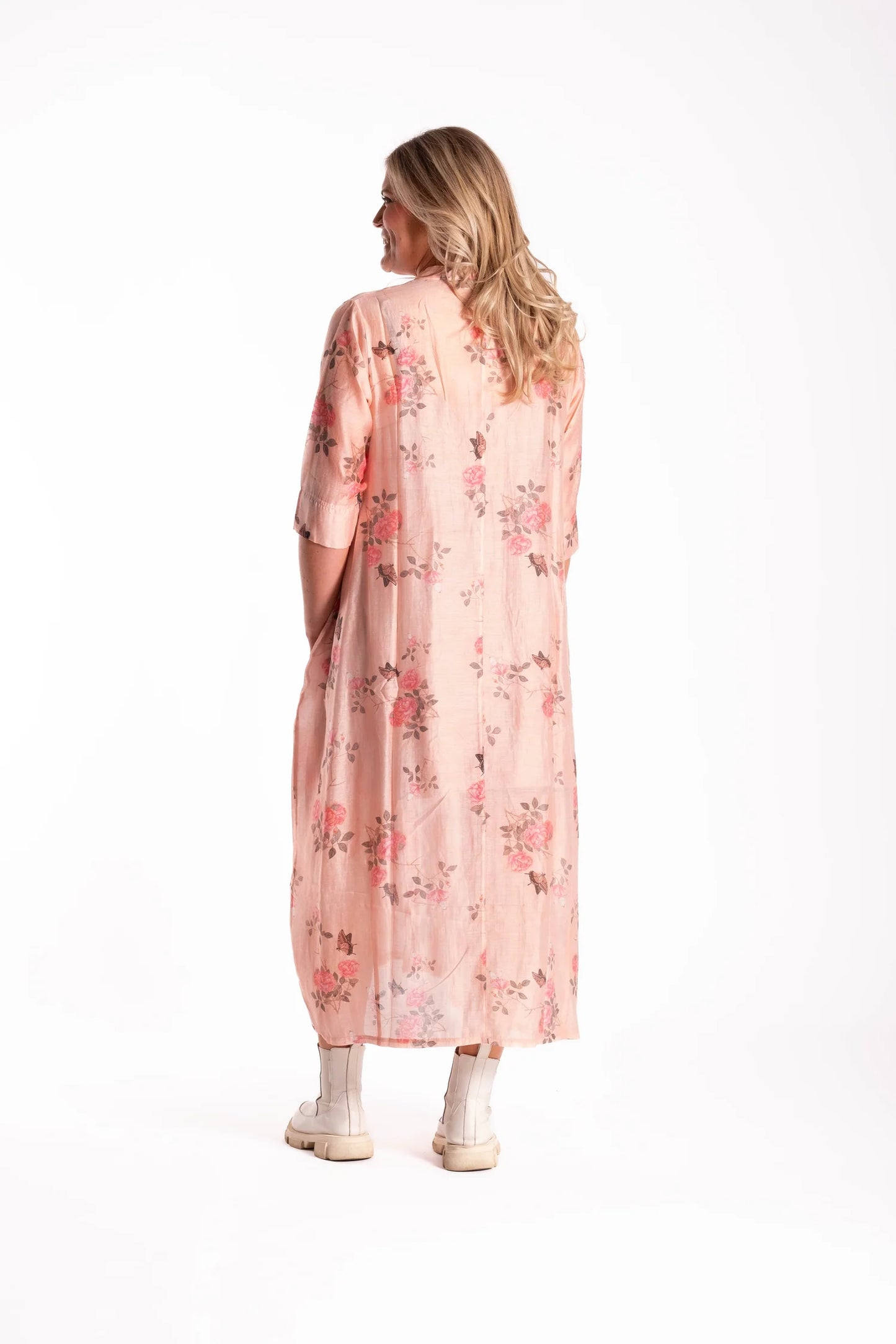 French Me Dress - Tropical Butterfly